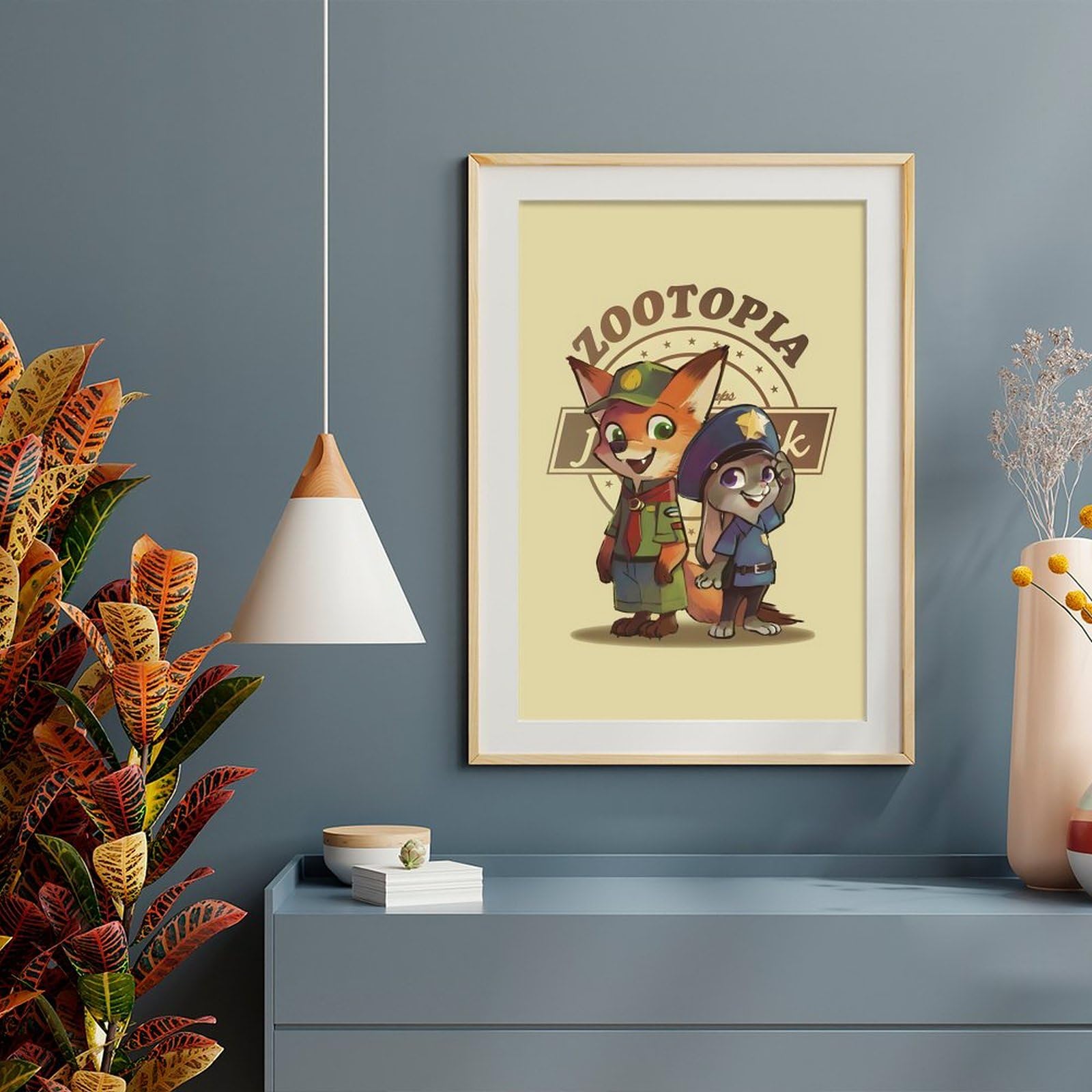 Amazon.co.jp: ズートピア ジュディ ニック ポスター 絵画 インテリア